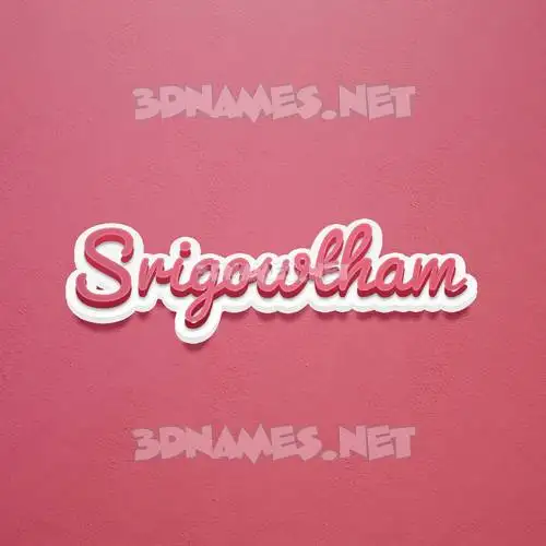srigowtham in Red Scribble style - 3D name wallpaper srigowtham in Red Scribble style - 3D name wallpaper