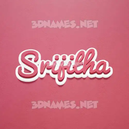 srijitha in Red Scribble style - 3D name wallpaper srijitha in Red Scribble style - 3D name wallpaper