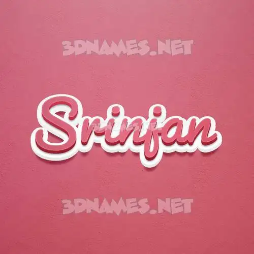 srinjan in Red Scribble style - 3D name wallpaper srinjan in Red Scribble style - 3D name wallpaper