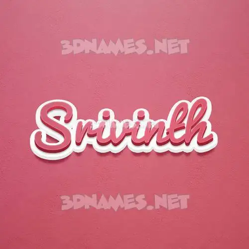 srivinth in Red Scribble style - 3D name wallpaper srivinth in Red Scribble style - 3D name wallpaper