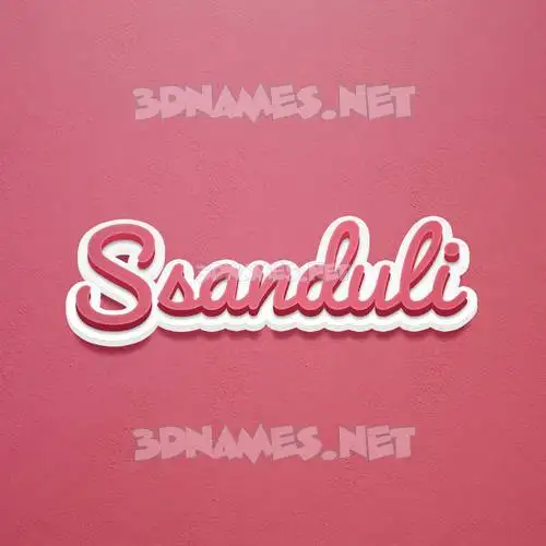 ssanduli in Red Scribble style - 3D name wallpaper ssanduli in Red Scribble style - 3D name wallpaper