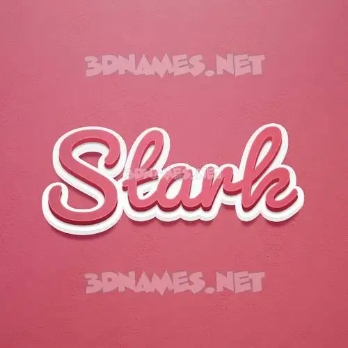 stark in Red Scribble style - 3D name wallpaper stark in Red Scribble style - 3D name wallpaper