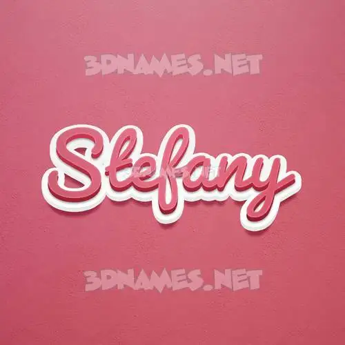 stefany in Red Scribble style - 3D name wallpaper stefany in Red Scribble style - 3D name wallpaper