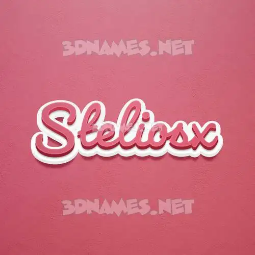 steliosx in Red Scribble style - 3D name wallpaper steliosx in Red Scribble style - 3D name wallpaper