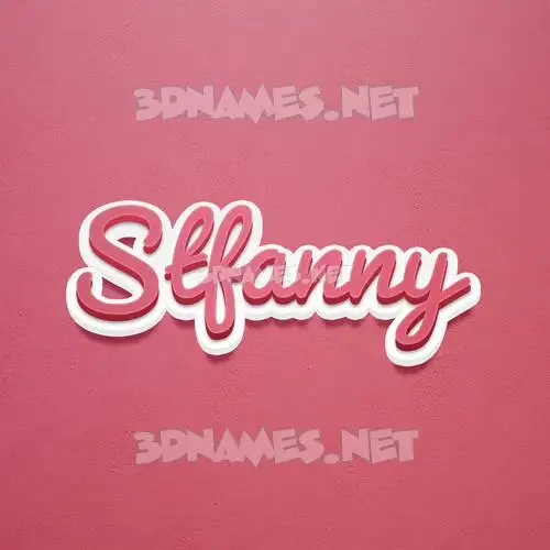 stfanny in Red Scribble style - 3D name wallpaper stfanny in Red Scribble style - 3D name wallpaper