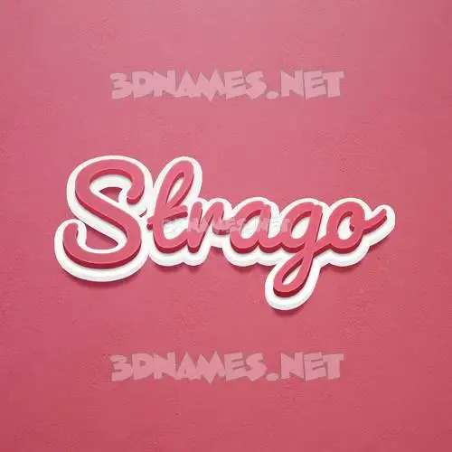 strago in Red Scribble style - 3D name wallpaper strago in Red Scribble style - 3D name wallpaper