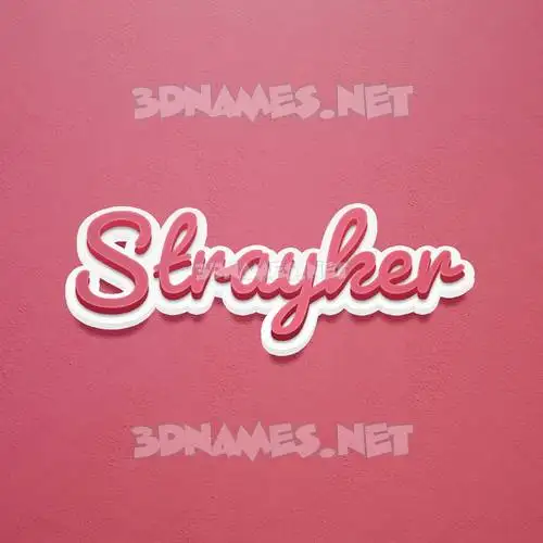 strayker in Red Scribble style - 3D name wallpaper strayker in Red Scribble style - 3D name wallpaper