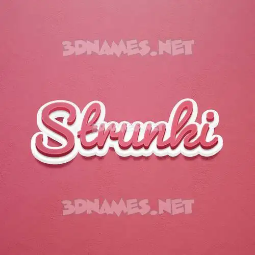 strunki in Red Scribble style - 3D name wallpaper strunki in Red Scribble style - 3D name wallpaper