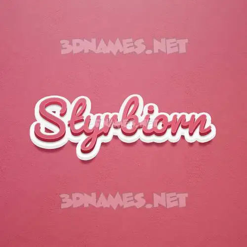 styrbiorn in Red Scribble style - 3D name wallpaper styrbiorn in Red Scribble style - 3D name wallpaper