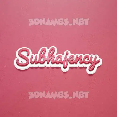subhajency in Red Scribble style - 3D name wallpaper subhajency in Red Scribble style - 3D name wallpaper
