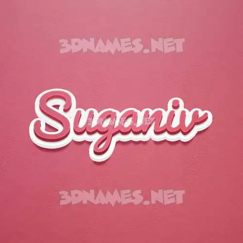 suganiv in Red Scribble style - 3D name wallpaper suganiv in Red Scribble style - 3D name wallpaper
