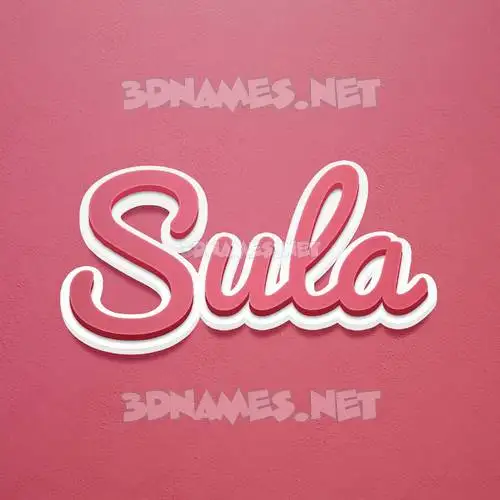 sula in Red Scribble style - 3D name wallpaper sula in Red Scribble style - 3D name wallpaper