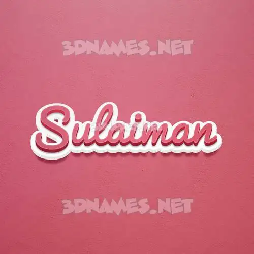 sulaiman in Red Scribble style - 3D name wallpaper sulaiman in Red Scribble style - 3D name wallpaper