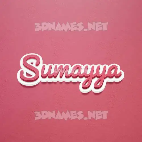 sumayya in Red Scribble style - 3D name wallpaper sumayya in Red Scribble style - 3D name wallpaper