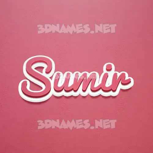 sumir in Red Scribble style - 3D name wallpaper sumir in Red Scribble style - 3D name wallpaper