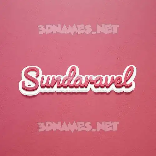 sundaravel in Red Scribble style - 3D name wallpaper sundaravel in Red Scribble style - 3D name wallpaper