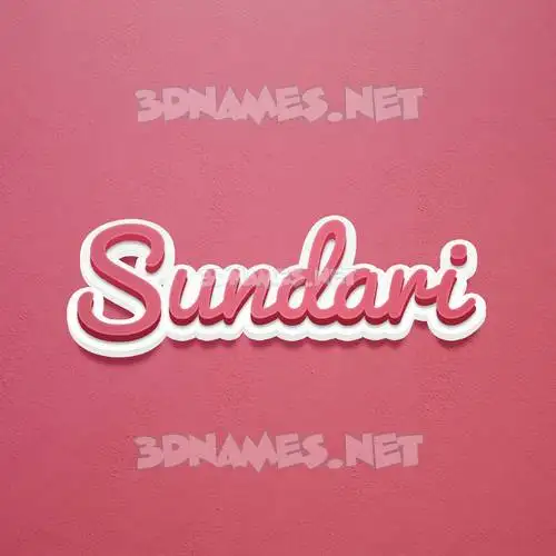 sundari in Red Scribble style - 3D name wallpaper sundari in Red Scribble style - 3D name wallpaper