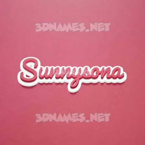 sunnysona in Red Scribble style - 3D name wallpaper sunnysona in Red Scribble style - 3D name wallpaper