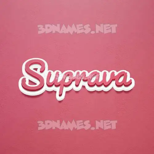 suprava in Red Scribble style - 3D name wallpaper suprava in Red Scribble style - 3D name wallpaper