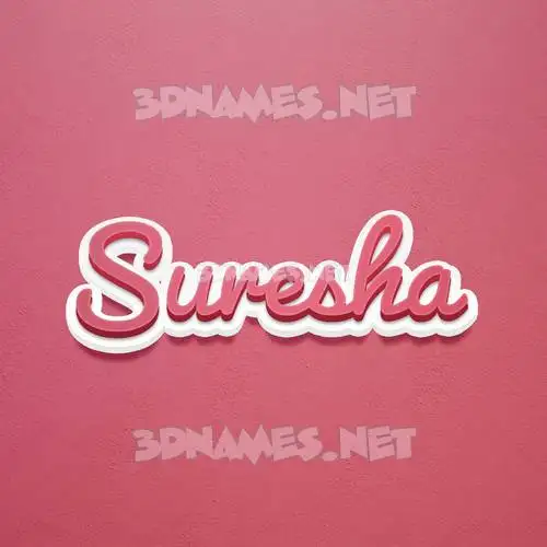 suresha in Red Scribble style - 3D name wallpaper suresha in Red Scribble style - 3D name wallpaper