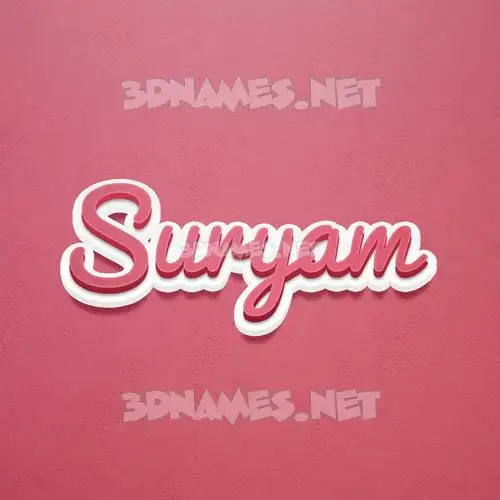 suryam in Red Scribble style - 3D name wallpaper suryam in Red Scribble style - 3D name wallpaper