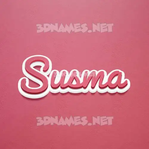 susma in Red Scribble style - 3D name wallpaper susma in Red Scribble style - 3D name wallpaper