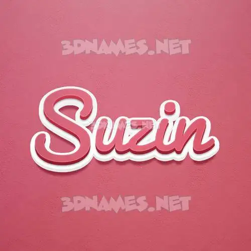 suzin in Red Scribble style - 3D name wallpaper suzin in Red Scribble style - 3D name wallpaper