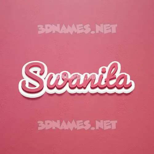 swanita in Red Scribble style - 3D name wallpaper swanita in Red Scribble style - 3D name wallpaper