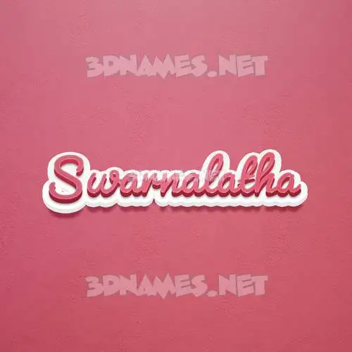 swarnalatha in Red Scribble style - 3D name wallpaper swarnalatha in Red Scribble style - 3D name wallpaper