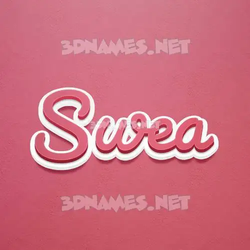 swea in Red Scribble style - 3D name wallpaper swea in Red Scribble style - 3D name wallpaper