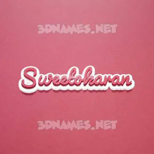 sweetokaran in Red Scribble style - 3D name wallpaper sweetokaran in Red Scribble style - 3D name wallpaper