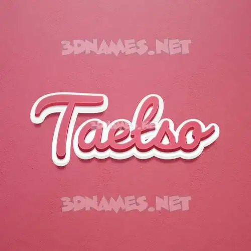 taetso in Red Scribble style - 3D name wallpaper taetso in Red Scribble style - 3D name wallpaper