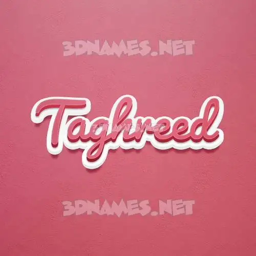 taghreed in Red Scribble style - 3D name wallpaper taghreed in Red Scribble style - 3D name wallpaper