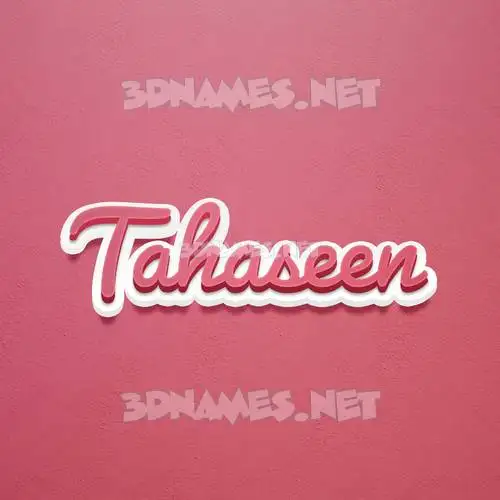 tahaseen in Red Scribble style - 3D name wallpaper tahaseen in Red Scribble style - 3D name wallpaper