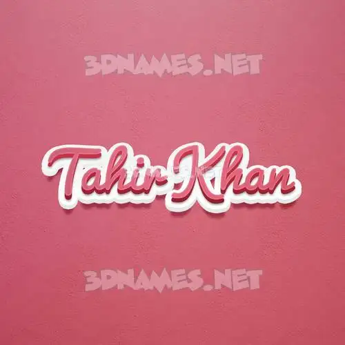 tahir khan in Red Scribble style - 3D name wallpaper tahir khan in Red Scribble style - 3D name wallpaper