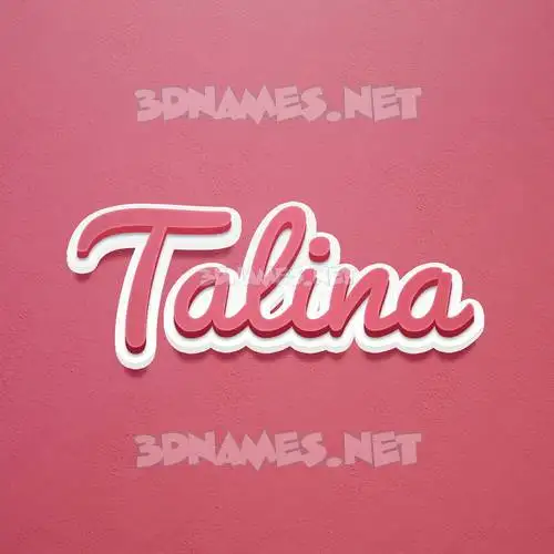 talina in Red Scribble style - 3D name wallpaper talina in Red Scribble style - 3D name wallpaper