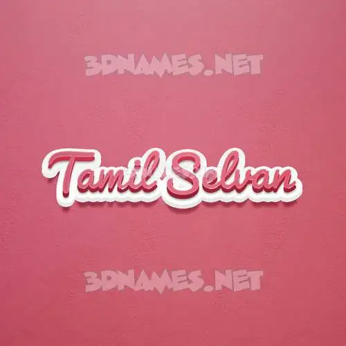 tamil selvan in Red Scribble style - 3D name wallpaper tamil selvan in Red Scribble style - 3D name wallpaper