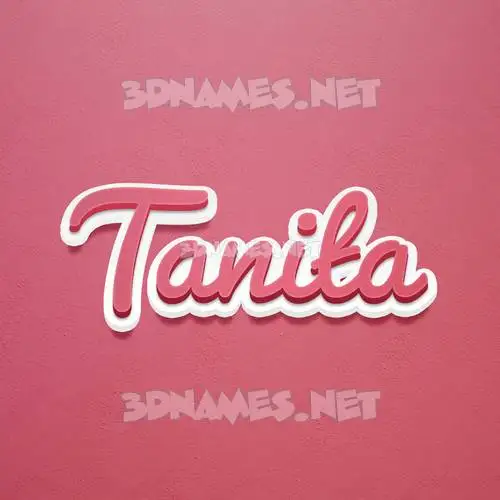 tanita in Red Scribble style - 3D name wallpaper tanita in Red Scribble style - 3D name wallpaper