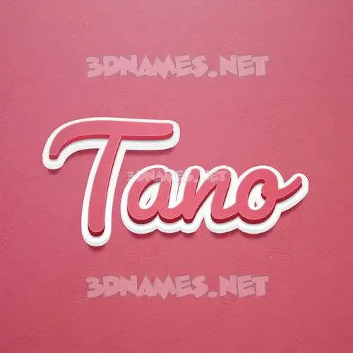 tano in Red Scribble style - 3D name wallpaper tano in Red Scribble style - 3D name wallpaper