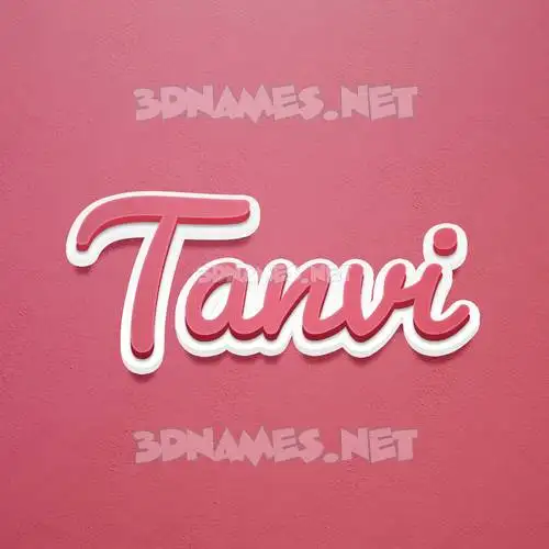 tanvi in Red Scribble style - 3D name wallpaper tanvi in Red Scribble style - 3D name wallpaper