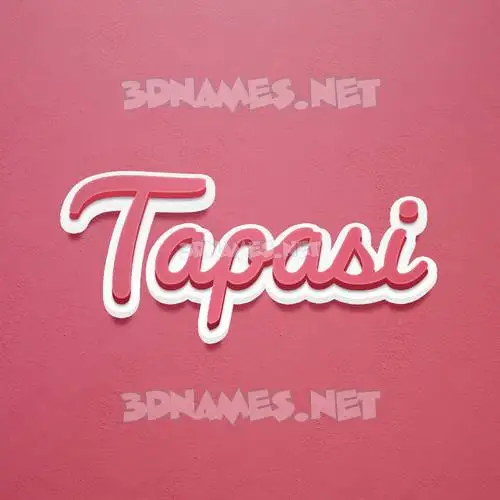 tapasi in Red Scribble style - 3D name wallpaper tapasi in Red Scribble style - 3D name wallpaper