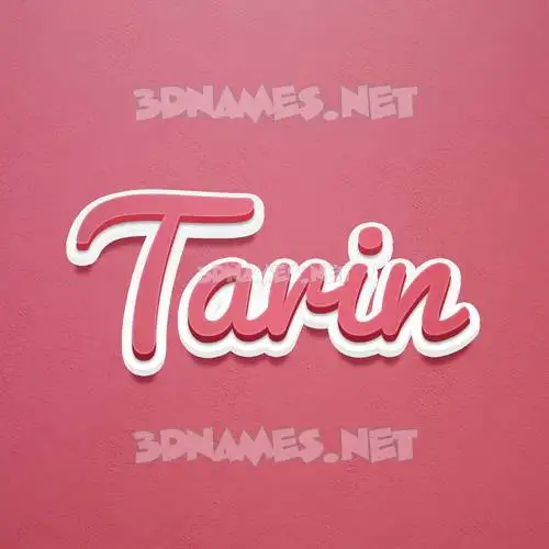 tarin in Red Scribble style - 3D name wallpaper tarin in Red Scribble style - 3D name wallpaper