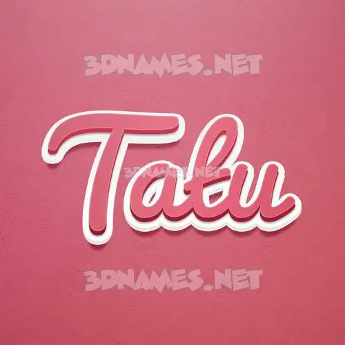 tatu in Red Scribble style - 3D name wallpaper tatu in Red Scribble style - 3D name wallpaper
