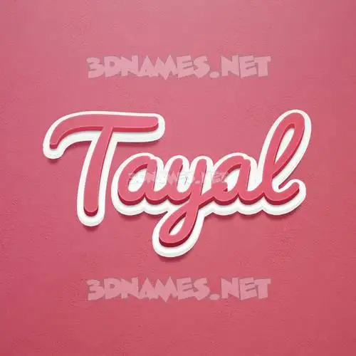tayal in Red Scribble style - 3D name wallpaper tayal in Red Scribble style - 3D name wallpaper