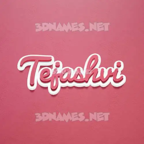 tejashvi in Red Scribble style - 3D name wallpaper tejashvi in Red Scribble style - 3D name wallpaper