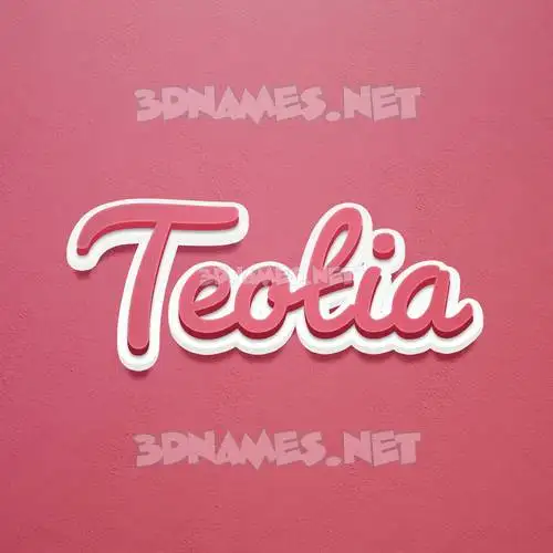 teotia in Red Scribble style - 3D name wallpaper teotia in Red Scribble style - 3D name wallpaper