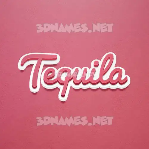 tequila in Red Scribble style - 3D name wallpaper tequila in Red Scribble style - 3D name wallpaper