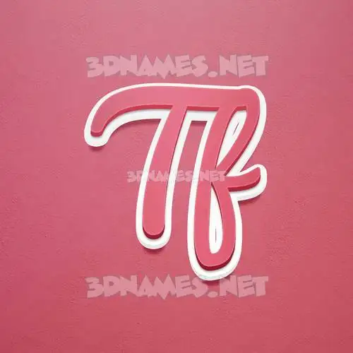 tf in Red Scribble style - 3D name wallpaper tf in Red Scribble style - 3D name wallpaper