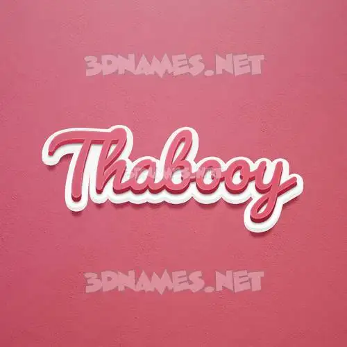 thabooy in Red Scribble style - 3D name wallpaper thabooy in Red Scribble style - 3D name wallpaper
