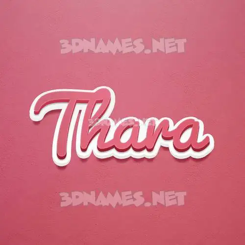 thara in Red Scribble style - 3D name wallpaper thara in Red Scribble style - 3D name wallpaper